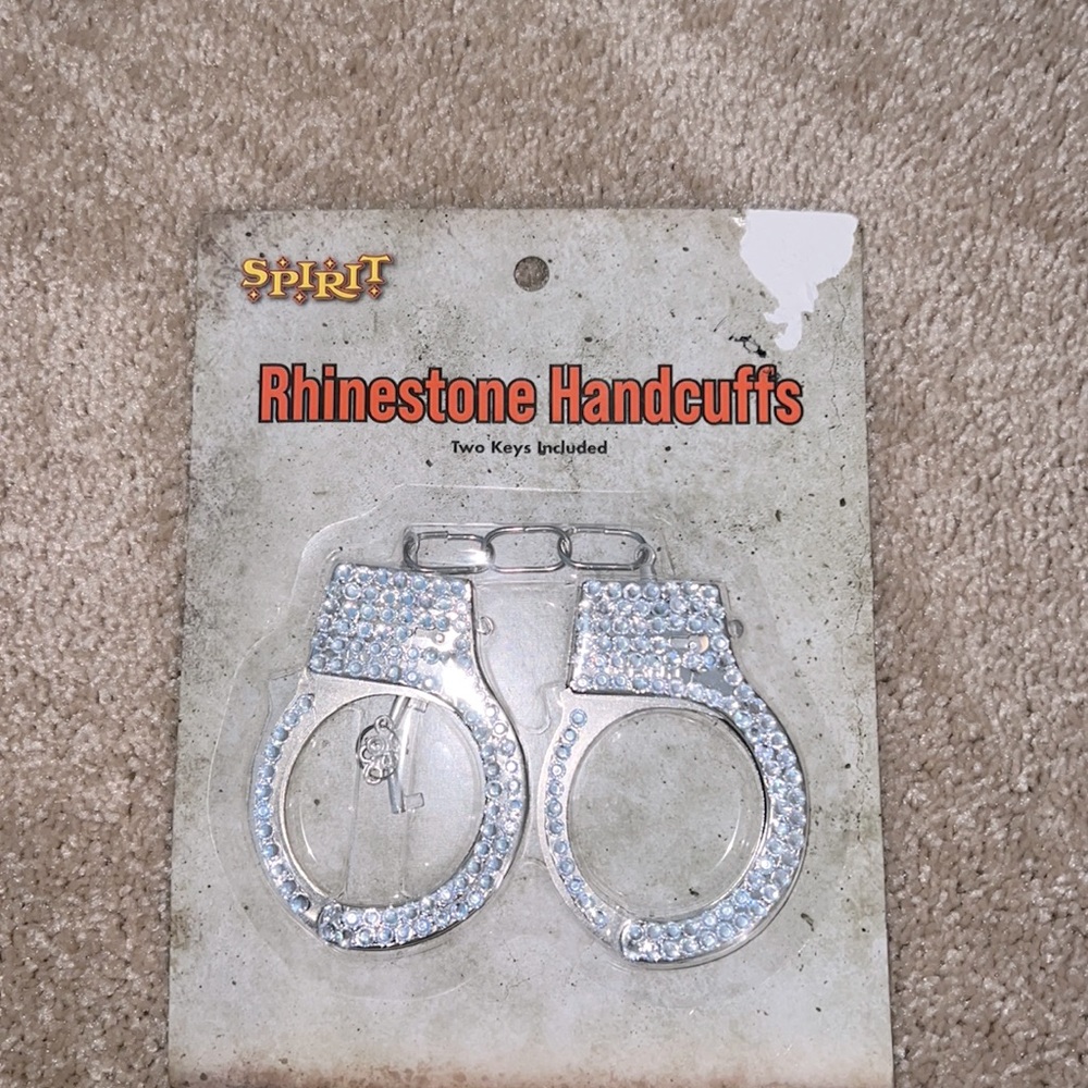 Rhinestone Handcuffs